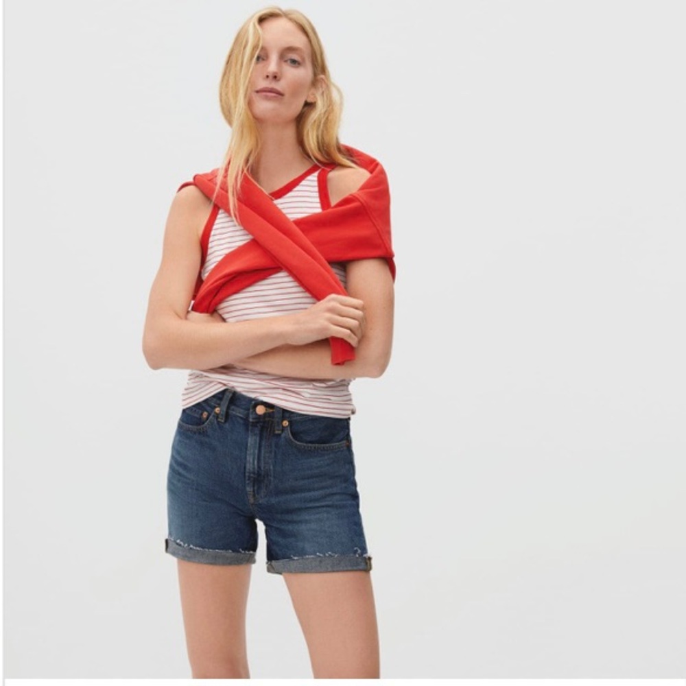 Everlane denim shorts